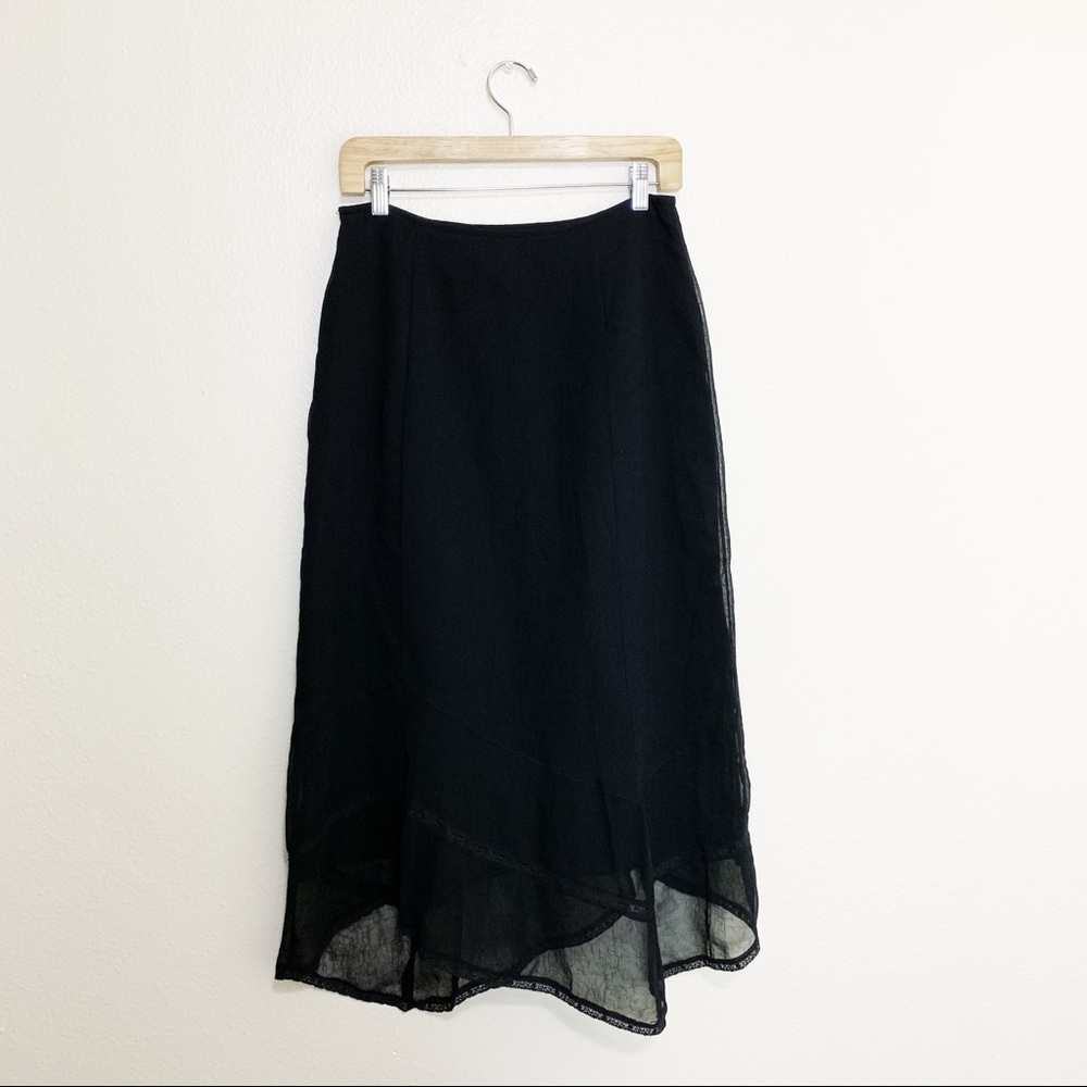 NWOT Free People Asymmetrical Long Skirt - Small - Picture 2 of 7